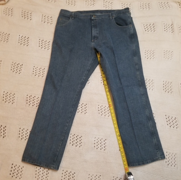 Men Blue Denim Jesns 42X32 - Picture 3 of 5